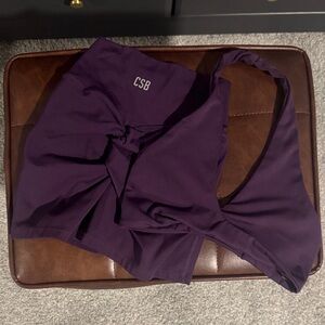 CSB MATCHING SET Purple Sports Bra